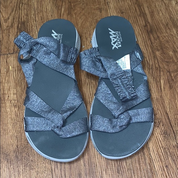 skechers goga max womens green